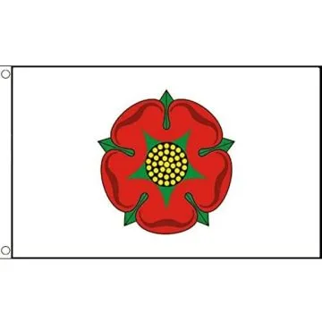 DRAPEAU COMTÉ DE LANCASHIRE ANCIEN 150x90cm - DRAPEAU COUNTY OF LANCASHIRE - ANGLETERRE 90 x 150 cm - DRAPEAUX