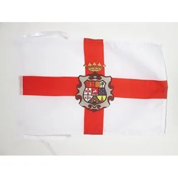 DRAPEAU PROVINCE DE HUESCA 45x30cm - PAVILLON HUESCA EN ARAGON 30 x 45 cm haute qualité