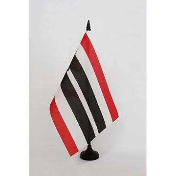 Drapeau de table Arapahos 21x14cm - PETIT Drapeaux DE BUREAU de la Nation Arapaho 14 x 21 cm