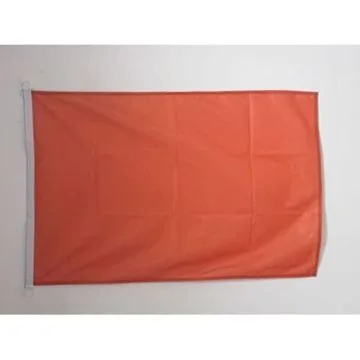 DRAPEAU UNICOLORE ORANGE 90x60cm - DRAPEAU DE COULEUR ORANGÍ?E 60 x 90 cm Spécial Extérieur - DRAPEAUX