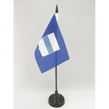 DRAPEAU DE TABLE BASILICATE 15x10cm - PETIT DRAPEAUX DE BUREAU BASILICATA - ITALIE 10 x 15 cm