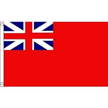 DRAPEAU ROYAUME-UNI NAVAL ENSIGN RED SQUADRON 150x90cm - DRAPEAU NAVY BRITANNIQUE 90 x 150 cm - DRAPEAUX
