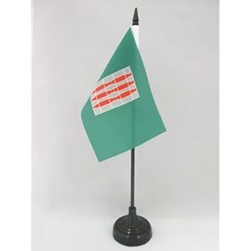 DRAPEAU DE TABLE OMBRIE 15x10cm - PETIT DRAPEAUX DE BUREAU UMBRIA - ITALIE 10 x 15 cm
