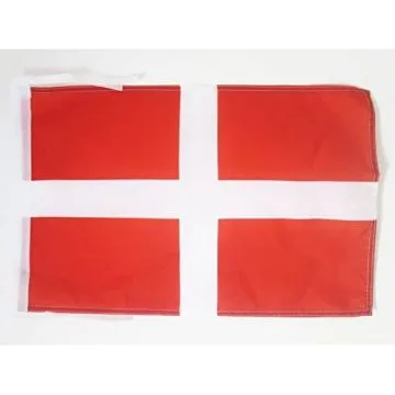 DRAPEAU ORDRE SAINT-JEAN DE JÉRUSALEM 45x30cm - PAVILLON ORDRE DE MALTE - OSM 30 x 45 cm haute qualité