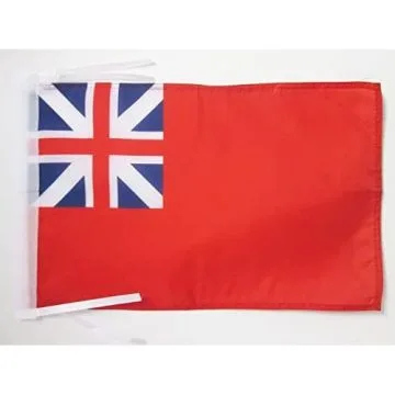 DRAPEAU ROYAUME-UNI RED ENSIGN COLONIAL 45x30cm - PAVILLON EMPIRE COLONIAL BRITANNIQUE 30 x 45 cm haute qualité