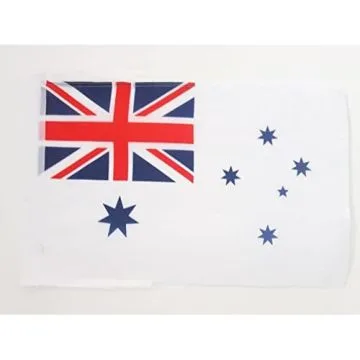 DRAPEAU AUSTRALIE ROYAL AUSTRALIAN NAVY 45x30cm - PAVILLON PAVILLON MARINE ROYALE AUSTRALIENNE 30 x 45 cm haute qualité