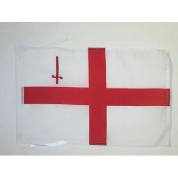 DRAPEAU VILLE DE LONDRES 45x30cm - PAVILLON ANGLAIS - LONDON CITY 30 x 45 cm haute qualité