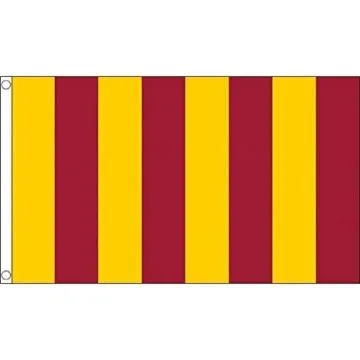 DRAPEAU NORTHUMBRIE 653?954 90x60cm - DRAPEAU DE NORTHUMBRIA 60 x 90 cm - DRAPEAUX