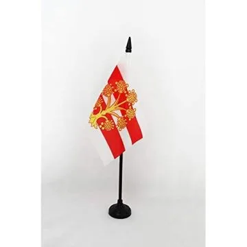 DRAPEAU DE TABLE COMTÉ DE WESTMORLAND 15x10cm - PETIT DRAPEAUX DE BUREAU COUNTY OF WESTMORLAND - ANGLETERRE 10 x 15 cm