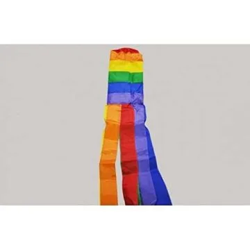 DRAPEAU MANCHE A AIR ARC-EN-CIEL 150cm - WINDSOCK GAY - RAINBOW FLAG 150 cm