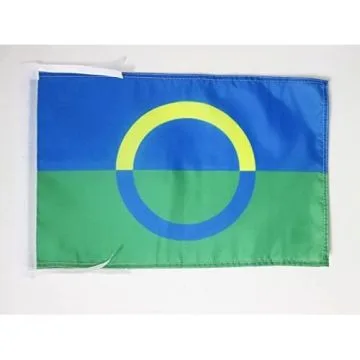 DRAPEAU VÕROS D\'ESTONIE 45x30cm - PAVILLON DE VORO 30 x 45 cm haute qualité