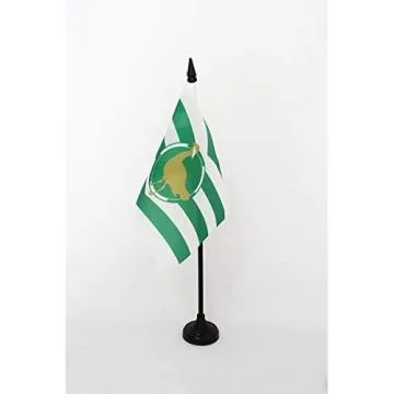 DRAPEAU DE TABLE COMTÉ DE WILTSHIRE 15x10cm - PETIT DRAPEAUX DE BUREAU COUNTY OF WILTS. - ANGLETERRE 10 x 15 cm