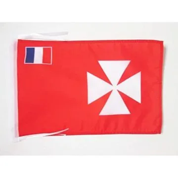 DRAPEAU ROYAUME COUTUMIER Dâ??UVÍ?A 45x30cm - PAVILLON WALLIS 30 x 45 cm haute qualité