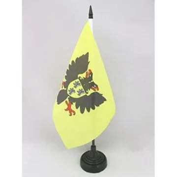DRAPEAU DE TABLE VILLE DE CAMBRAI 21x14cm - PETIT DRAPEAUX DE BUREAU NORD-PAS-DE-CALAIS 14 x 21 cm