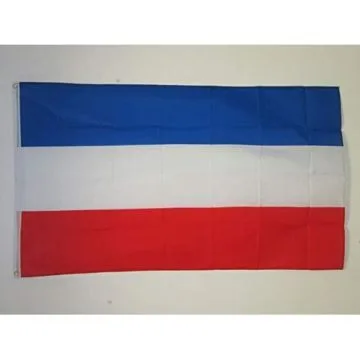 DRAPEAU RÉPUBLIQUE FÉDÉRALE DE YOUGOSLAVIE 150x90cm - DRAPEAU YOUGOSLAVE 90 x 150 cm - DRAPEAUX