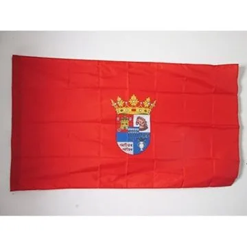 DRAPEAU PROVINCE DE SÍ?GOVIE 90x60cm - DRAPEAU SEGOVIA EN CASTILLE-ET-LEON 60 x 90 cm Fourreau pour hampe