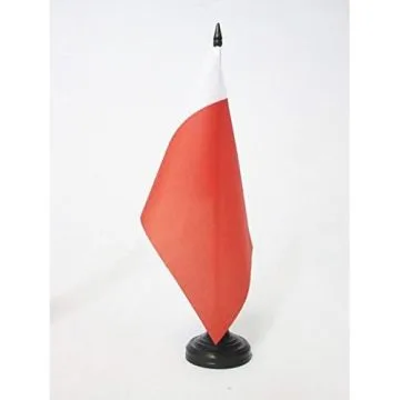 DRAPEAU DE TABLE DUBAÏ 21x14cm - PETIT DRAPEAUX DE BUREAU DOUBAI AUX Í?MIRATS ARABES UNIS 14 x 21 cm