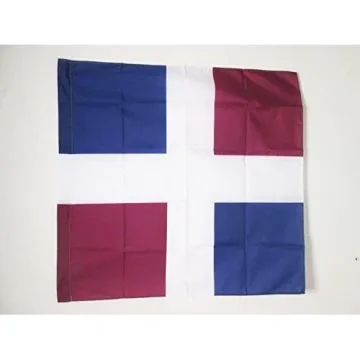 DRAPEAU ORDONNANCE DU RÍ?GIMENT DE BOURBONNAIS 1597-1794 90x90cm - DRAPEAU INFANTERIE DU ROYAUME DE FRANCE - NERESTANG 90 x 90 cm Fourreau pour hampe