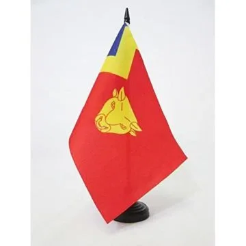 DRAPEAU DE TABLE BIRMINGHAM 21x14cm - PETIT DRAPEAUX DE BUREAU BIRMINGHAM CITY 14 x 21 cm