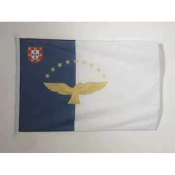 DRAPEAU AÍ?ORES 90x60cm - DRAPEAU PORTUGAIS - PORTUGAL 60 x 90 cm Spécial Extérieur - DRAPEAUX