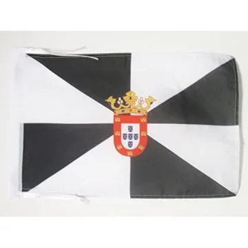 DRAPEAU CEUTA 45x30cm - PAVILLON ESPAGNOL - ESPAGNE 30 x 45 cm haute qualité