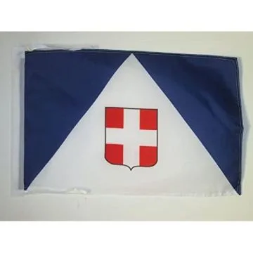 DRAPEAU HAUTE-SAVOIE 45x30cm - PAVILLON DÉPARTEMENT HAUT-SAVOYARD 30 x 45 cm haute qualité