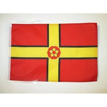 DRAPEAU COMTÉ DE NORTHAMPTONSHIRE 45x30cm - PAVILLON COUNTY OF NORTHANTS. - ANGLETERRE 30 x 45 cm haute qualité