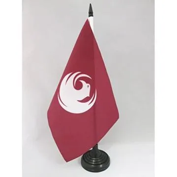 DRAPEAU DE TABLE PHOENIX 21x14cm - PETIT DRAPEAUX DE BUREAU VILLE DE PHOENIX - ARIZONA 14 x 21 cm