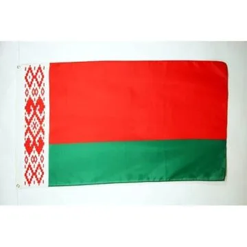 DRAPEAU BIÉLORUSSIE 90x60cm - DRAPEAU BIÉLORUSSE 60 x 90 cm - DRAPEAUX