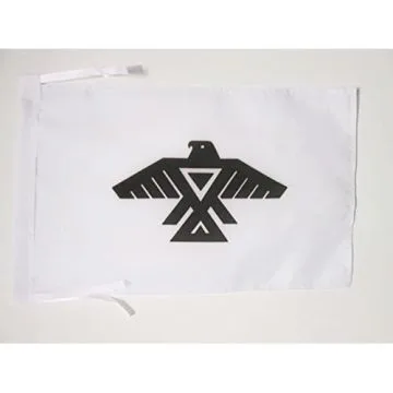 DRAPEAU ANISHINABEK D\'ONTARIO 45x30cm - PAVILLON ANISHINAABE 30 x 45 cm haute qualité