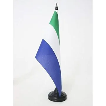 DRAPEAU DE TABLE CONFÍ?DÍ?RATION DU RHIN 1806-1813 21x14cm - PETIT DRAPEAUX DE BUREAU RHEINBUND - NAPOLEON 14 x 21 cm
