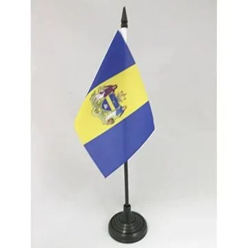DRAPEAU DE TABLE PHILADELPHIE 15x10cm - PETIT DRAPEAUX DE BUREAU VILLE DE PHILADELPHIA - PENNSYLVANIE 10 x 15 cm