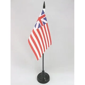 DRAPEAU DE TABLE GRAND UNION 15x10cm - PETIT DRAPEAUX DE BUREAU AMÉRICAIN - USA - ETATS-UNIS 10 x 15 cm