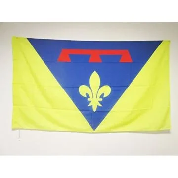 DRAPEAU VAR 150x90cm - DRAPEAU DÍ?PARTEMENT FRANÍ?AIS - PACA 90 x 150 cm Fourreau pour hampe