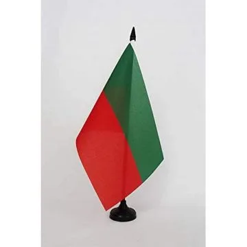 Drapeau de table Amérindiens Sacs et Renards d\'Iowa 21x14cm - PETIT Drapeaux DE BUREAU Sauk et Fox 14 x 21 cm