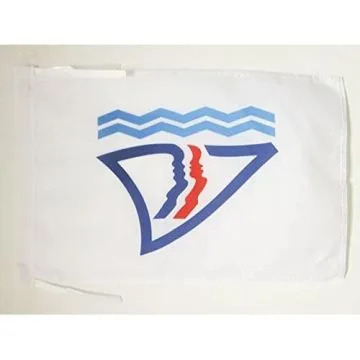 DRAPEAU NOUVELLE-CALÉDONIE PROVINCE SUD 45x30cm - PAVILLON NÉO-CALÉDONIEN 30 x 45 cm haute qualité