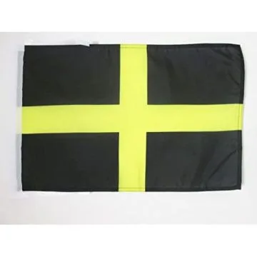 DRAPEAU SAINT DAVID 45x30cm - PAVILLON SAINT DAVID\'S DAY - PAYS DE GALLES 30 x 45 cm haute qualité