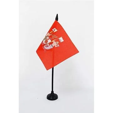 DRAPEAU DE TABLE LIVERPOOL 15x10cm - PETIT DRAPEAUX DE BUREAU CITÉ DE LIVERPOOL - MERSEYSIDE 10 x 15 cm