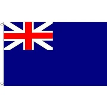 DRAPEAU ROYAUME-UNI NAVAL ENSIGN BLUE SQUADRON 150x90cm - DRAPEAU NAVY BRITANNIQUE 90 x 150 cm - DRAPEAUX