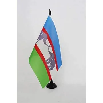 Drapeau de table Caprivi indépendantiste en Namibie 21x14cm - PETIT Drapeaux DE BUREAU de la Bande de Caprivi 14 x 21 cm