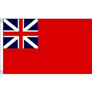 DRAPEAU ROYAUME-UNI RED ENSIGN COLONIAL 150x90cm - DRAPEAU EMPIRE COLONIAL BRITANNIQUE 90 x 150 cm - DRAPEAUX