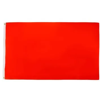 Drapeau Commissaire de course Rouge 90x60cm - Drapeau interruption de la course 60 x 90 cm Polyester léger