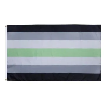 DRAPEAU LGBT FIERTÉ AGENRE 150x90cm - DRAPEAU GENDERQUEER  90 x 150 cm - DRAPEAUX