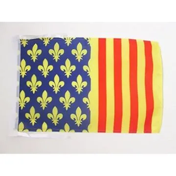 DRAPEAU LOZÈRE 45x30cm - PAVILLON DÉPARTEMENT FRANÇAIS - LANGUEDOC-ROUSSILLON 30 x 45 cm haute qualité