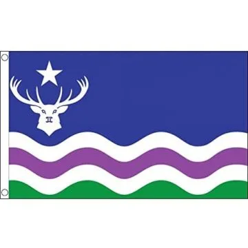 DRAPEAU PARC NATIONAL D\'EXMOOR 150x90cm - DRAPEAU D\'EXMOOR 90 x 150 cm - DRAPEAUX