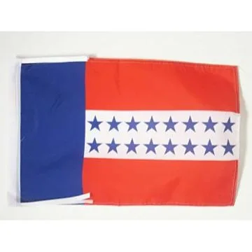 DRAPEAU TUAMOTU 45x30cm - PAVILLON POLYNÉSIEN - POLYNÉSIE FRANÇAISE - FRANCE 30 x 45 cm haute qualité