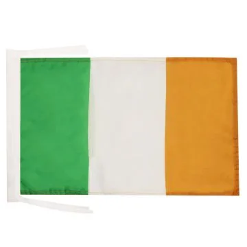 DRAPEAU IRLANDE 45x30cm - PAVILLON IRLANDAIS 30 x 45 cm polyester léger
