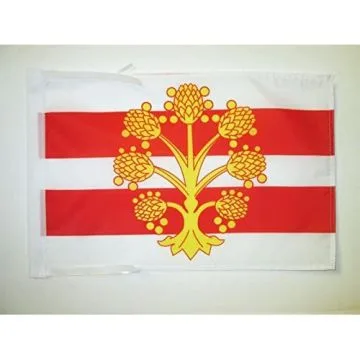 DRAPEAU COMTÉ DE WESTMORLAND 45x30cm - PAVILLON COUNTY OF WESTMORLAND - ANGLETERRE 30 x 45 cm haute qualité