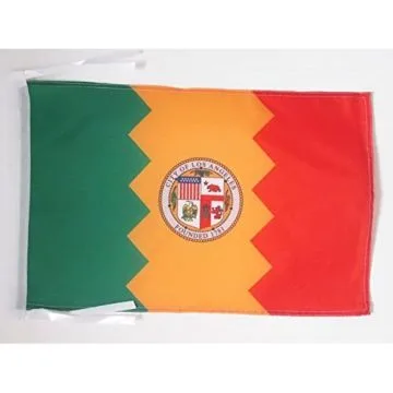 DRAPEAU LOS ANGELES 45x30cm - PAVILLON VILLE DE LOS ANGELES - CALIFORNIE 30 x 45 cm haute qualité