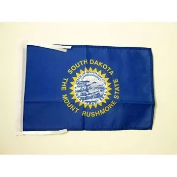 DRAPEAU DAKOTA DU SUD 45x30cm - PAVILLON ETAT AMÉRICAIN - USA - ETATS-UNIS 30 x 45 cm haute qualité